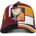 goorin-bros-red-panda-cute-dorbz-the-farm-patchwork-multicolor-trucker-hat