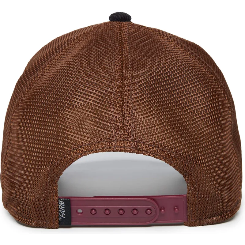 mehrfarbige-trucker-kappe-roter-panda-cute-dorbz-the-farm-patchwork-von-goorin-bros