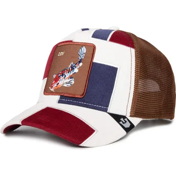 gorra-trucker-multicolor-koi-coy-carpy-diem-the-farm-patchwork-von-goorin-bros