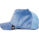 goorin-bros-the-farm-velour-blank-blaue-trucker-kappe