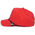 rote-gebogene-snapback-kappe-panther-panther-100-the-farm-all-over-canvas-von-goorin-bros