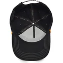 schwarze-snapback-cap-mit-gebogenem-schirm-wise-owl-100-the-farm-all-over-canvas-von-goorin-bros