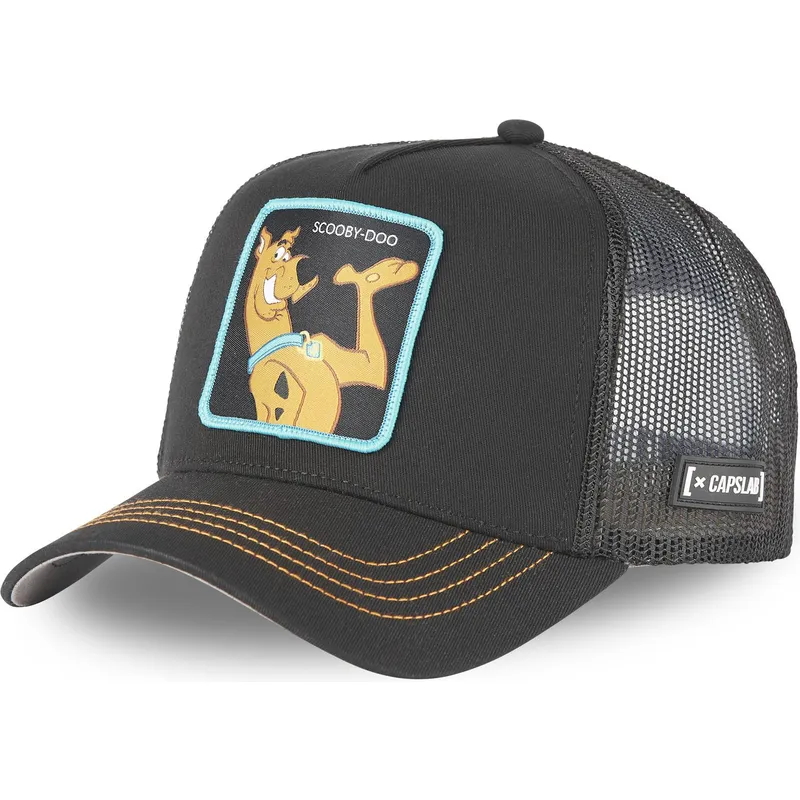 mutzen-gebogen-schwarz-snapback-scooby-doo-scooby-doo-von-capslab