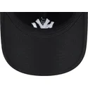 schwarze-verstellbare-9twenty-herringbone-kappe-der-new-york-yankees-mlb-von-new-era