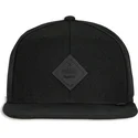 schwarze-flache-snapback-kappe-monochrome-von-djinns