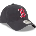 marineblaue-verstellbare-curved-cap-9twenty-core-classic-der-boston-red-sox-mlb-von-new-era