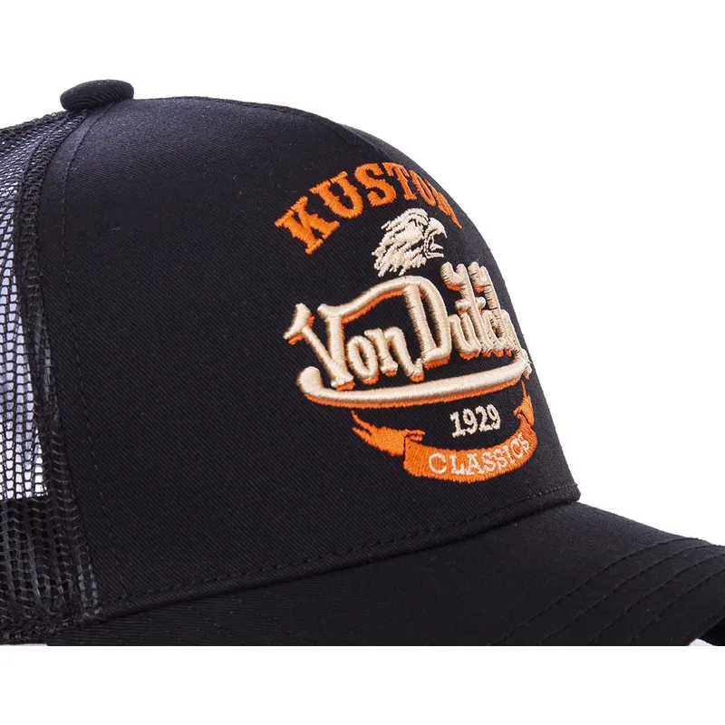 schwarze-trucker-kappe-fur-jungen-eag-blk-von-von-dutch