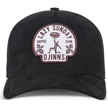 Schwarze Trucker-Cap Lazy Classic HFT von Djinns