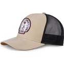beige-und-schwarze-trucker-cap-lazy-classic-hft-von-djinns