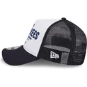 new-era-new-york-yankees-mlb-9forty-a-frame-team-trucker-cap-in-weiss-und-marineblau