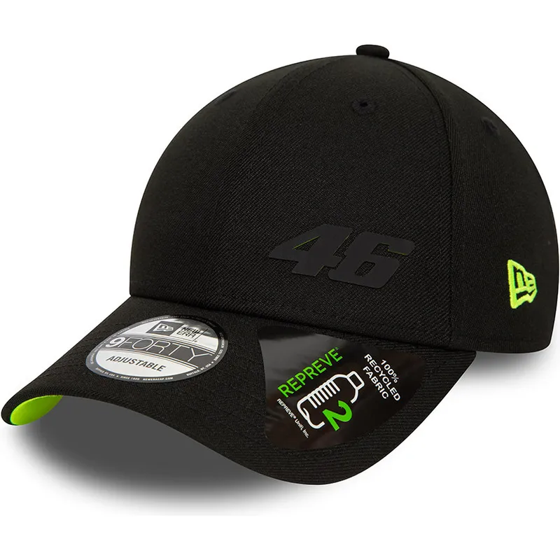 mutzen-gebogen-schwarz-verstellbares-band-9forty-repreve-der-valentino-rossi-vr46-motogp-von-new-era