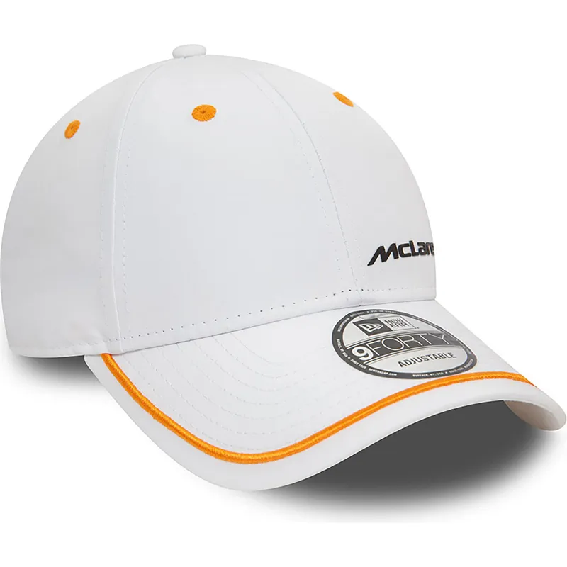 mutzen-gebogen-weiss-verstellbares-band-9forty-contrast-piping-der-mclaren-racing-formula-1-von-new-era mutzen-gebogen-weiss-verstellbares-band-9forty-contrast-piping-der-mclaren-racing-formula-1-von-new-era