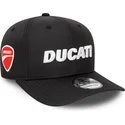 mutzen-gebogen-schwarz-snapback-9fifty-ripstop-der-ducati-motor-motogp-von-new-era