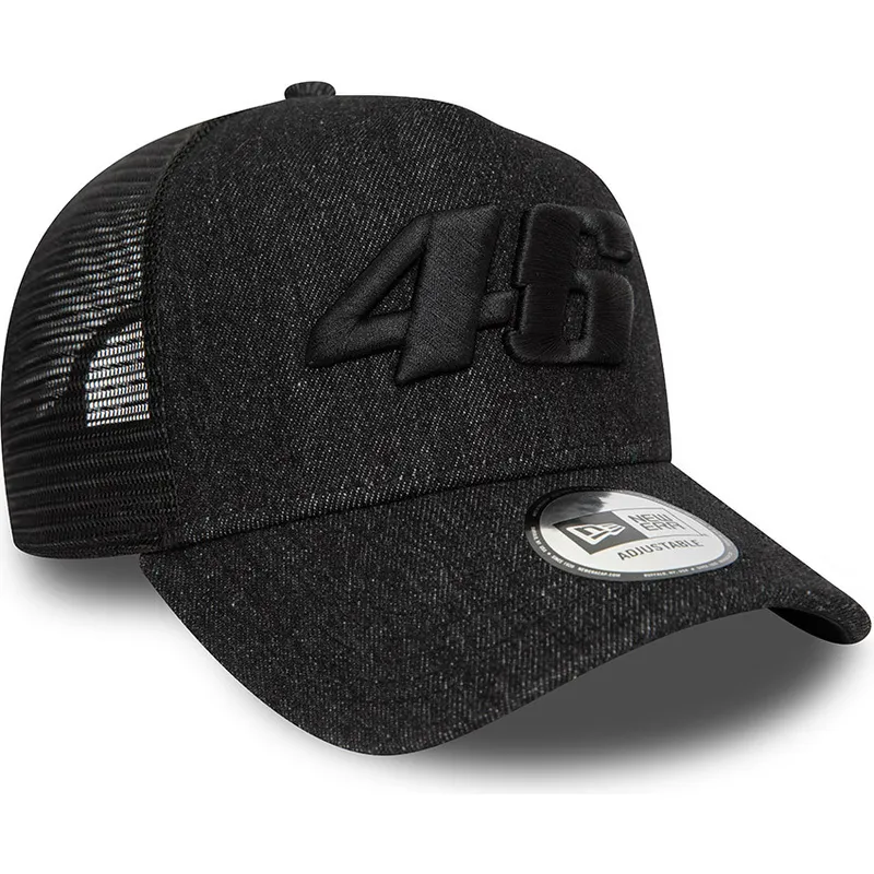 mutzen-gebogen-schwarz-snapback-9forty-a-frame-denim-der-valentino-rossi-vr46-motogp-von-new-era