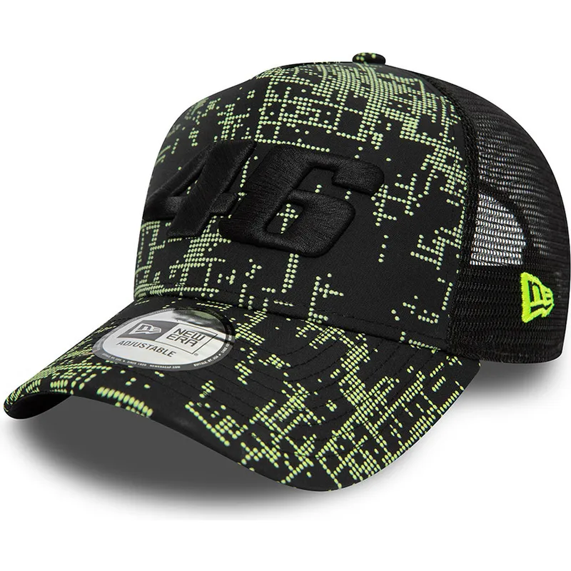 mutzen-gebogen-schwarz-snapback-9forty-a-frame-poly-print-der-valentino-rossi-vr46-motogp-von-new-era mutzen-gebogen-schwarz-snapback-9forty-a-frame-poly-print-der-valentino-rossi-vr46-motogp-von-new-era