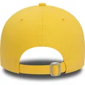 new-era-curved-brim-9forty-essential-yellow-adjustable-cap
