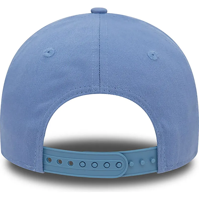 blaue-gebogene-snapback-kappe-9forty-flawless-der-new-york-yankees-mlb-von-new-era