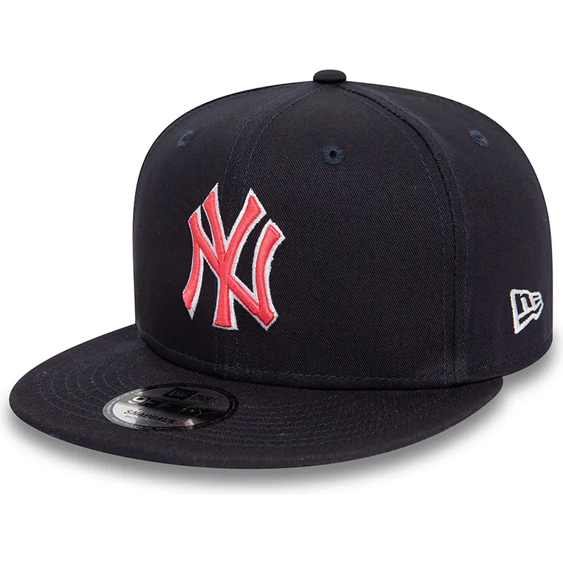 mutzen-flach-marineblau-snapback-9fifty-outline-der-new-york-yankees-mlb-von-new-era