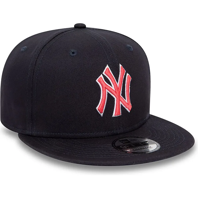mutzen-flach-marineblau-snapback-9fifty-outline-der-new-york-yankees-mlb-von-new-era