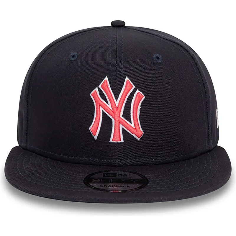 mutzen-flach-marineblau-snapback-9fifty-outline-der-new-york-yankees-mlb-von-new-era
