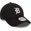 new-era-curved-brim-9forty-league-essential-detroit-tigers-mlb-black-adjustable-cap