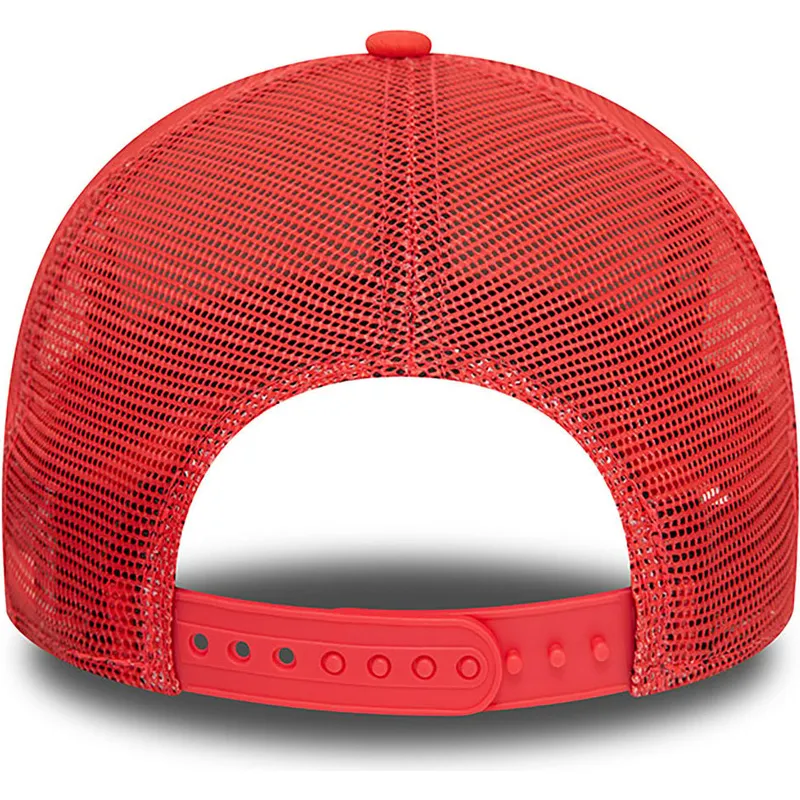 mutzen-gebogen-rot-snapback-a-frame-league-essential-der-new-york-yankees-mlb-von-new-era