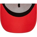 mutzen-gebogen-rot-snapback-a-frame-league-essential-der-new-york-yankees-mlb-von-new-era