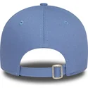 verstellbare-blaue-damenkappe-9twenty-wordmark-santa-monica-california-von-new-era