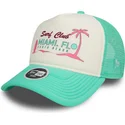 mutzen-gebogen-grun-snapback-a-frame-foam-front-der-miami-surf-club-florida-von-new-era