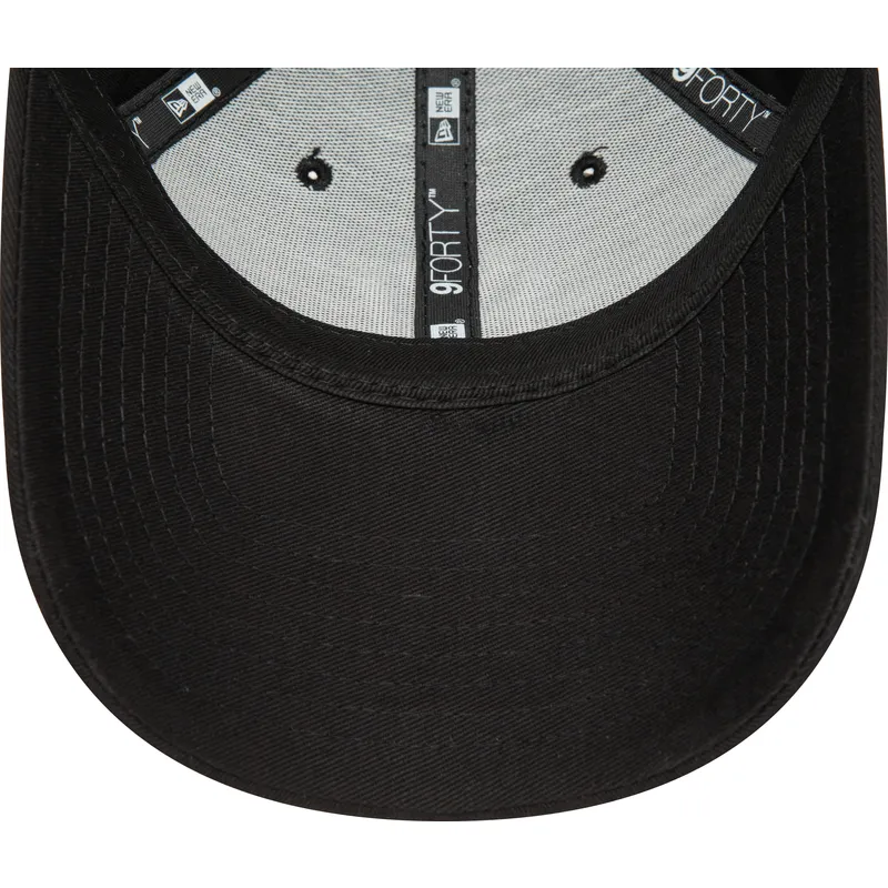 mutzen-gebogen-schwarz-verstellbares-band-9forty-flower-der-new-york-yankees-mlb-von-new-era mutzen-gebogen-schwarz-verstellbares-band-9forty-flower-der-new-york-yankees-mlb-von-new-era