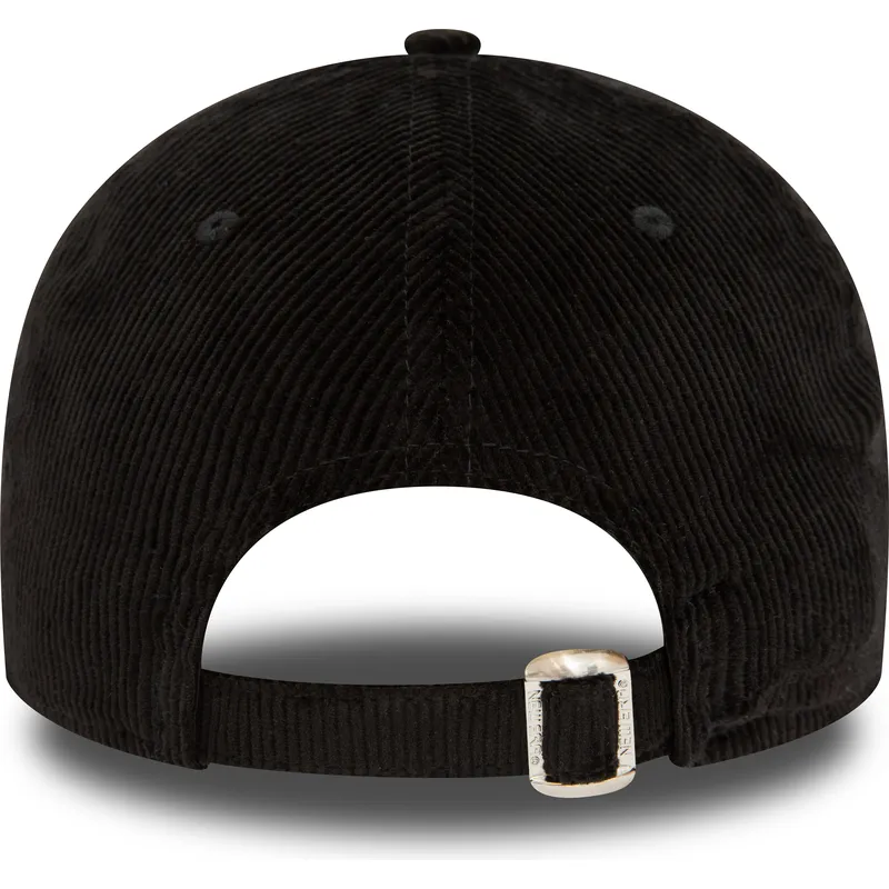 mutzen-gebogen-schwarz-verstellbares-band-9forty-cord-der-los-angeles-dodgers-mlb-von-new-era