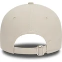 verstellbare-beige-gebogene-kappe-mit-braunem-logo-9twenty-boucle-der-los-angeles-dodgers-mlb-von-new-era