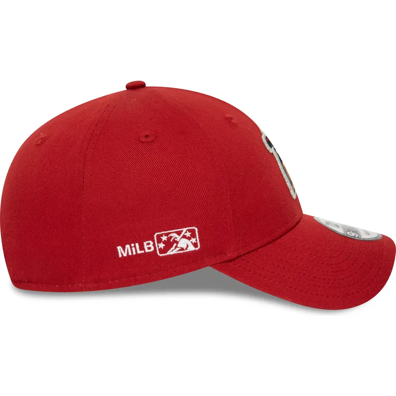 mutzen-gebogen-rot-verstellbares-band-9forty-minor-league-der-modesto-nuts-milb-von-new-era mutzen-gebogen-rot-verstellbares-band-9forty-minor-league-der-modesto-nuts-milb-von-new-era