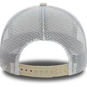 beige-weisse-trucker-kappe-mit-braunem-logo-a-frame-boucle-los-angeles-dodgers-mlb-von-new-era
