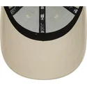 mutzen-gebogen-beige-verstellbares-band-9forty-food-character-der-new-york-yankees-mlb-von-new-era