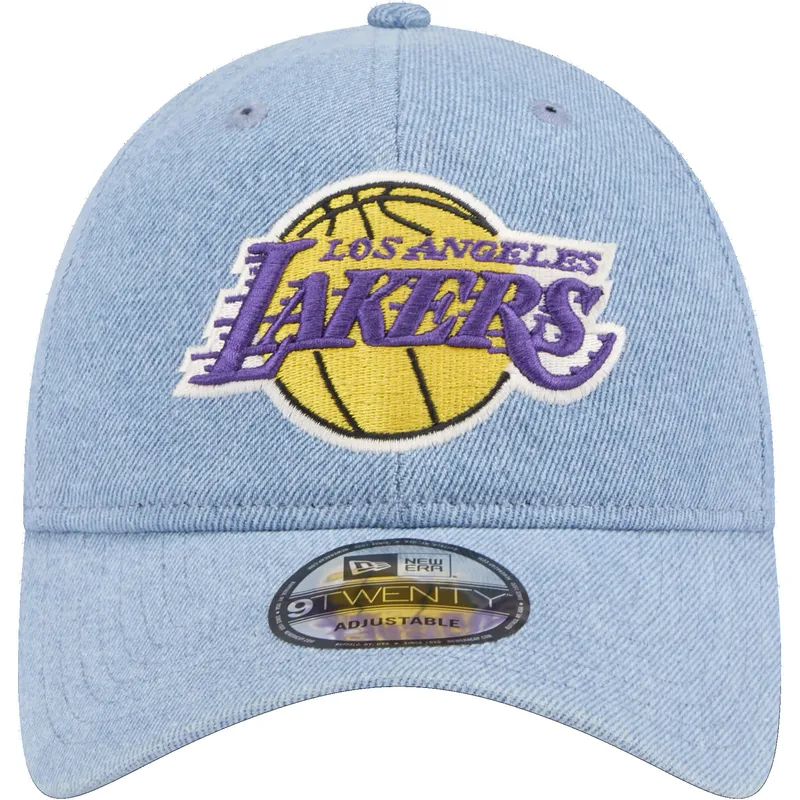 mutzen-gebogen-blau-verstellbares-band-9twenty-washed-denim-der-los-angeles-lakers-nba-von-new-era mutzen-gebogen-blau-verstellbares-band-9twenty-washed-denim-der-los-angeles-lakers-nba-von-new-era