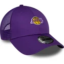 violette-verstellbare-curved-cap-9forty-home-field-der-los-angeles-lakers-nba-von-new-era