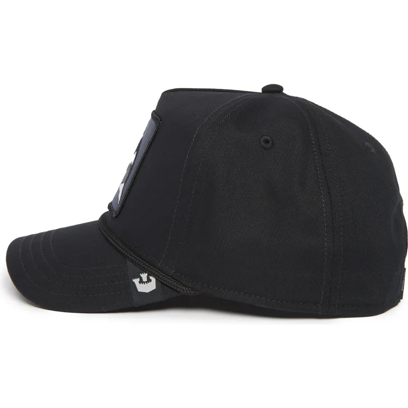 schwarze-gebogene-snapback-kappe-orca-killer-whale-100-the-farm-all-over-canvas-von-goorin-bros