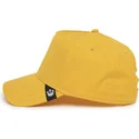 gelbe-curved-snapback-kappe-the-farm-nude-von-goorin-bros