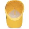 gelbe-curved-snapback-kappe-the-farm-nude-von-goorin-bros