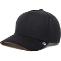 schwarze-curved-snapback-kappe-the-farm-nude-denim-von-goorin-bros