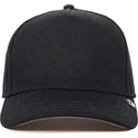 schwarze-curved-snapback-kappe-the-farm-nude-denim-von-goorin-bros