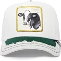 weisse-trucker-mutze-cash-silky-cow-the-farm-silky-roots-von-goorin-bros
