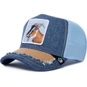 goorin-bros-blaue-trucker-kappe-ziege-goat-silky-goat-the-farm-silky-roots