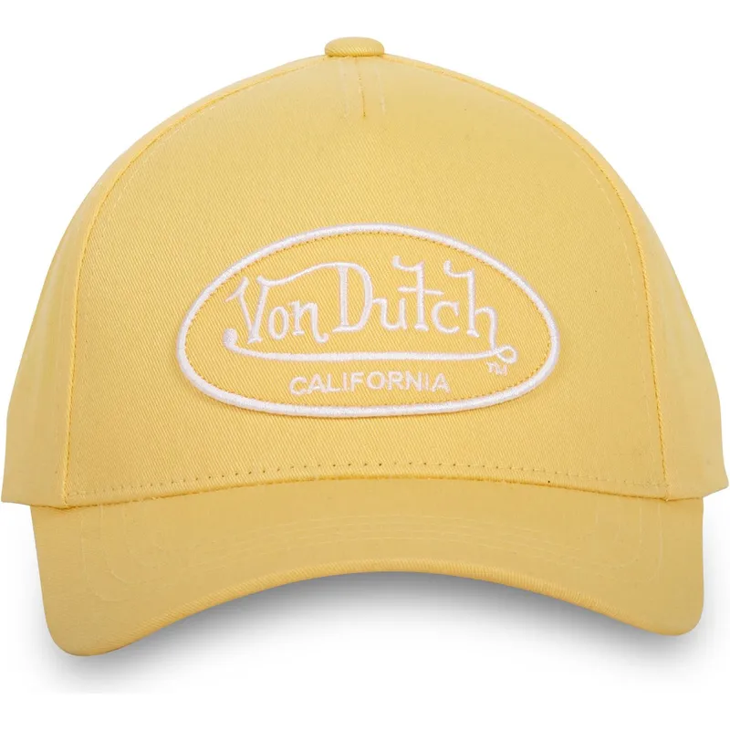 gelbe-verstellbare-curved-cap-lof-cb-c6-von-von-dutch