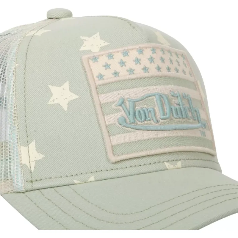 trucker-cap-grun-star-s-von-von-dutch