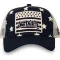 von-dutch-star-m-marineblaue-und-weisse-trucker-kappe