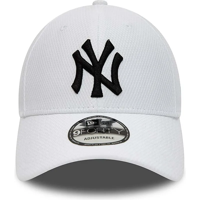 verstellbare-weisse-9forty-diamond-era-essential-kappe-mit-gebogenem-schirm-der-new-york-yankees-mlb-von-new-era