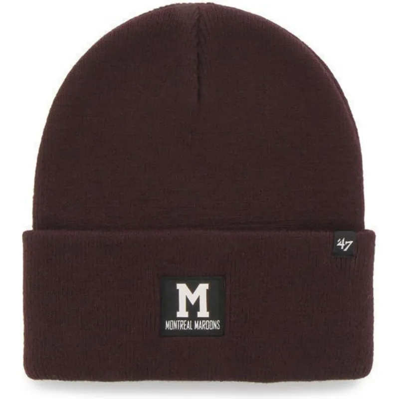 rote-mutze-der-montreal-maroons-nhl-von-47-brand