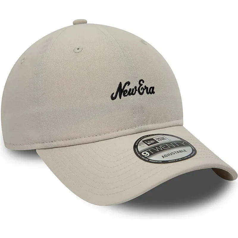 beige-verstellbare-curved-cap-9twenty-repreve-heritage-script-von-new-era